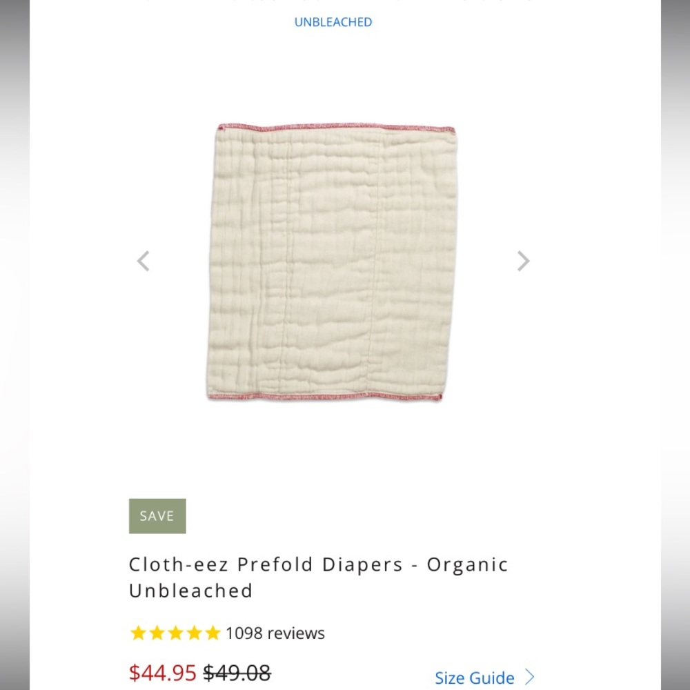 CLOTH-EEZ PREFOLD CLOTH DIAPERS!!!